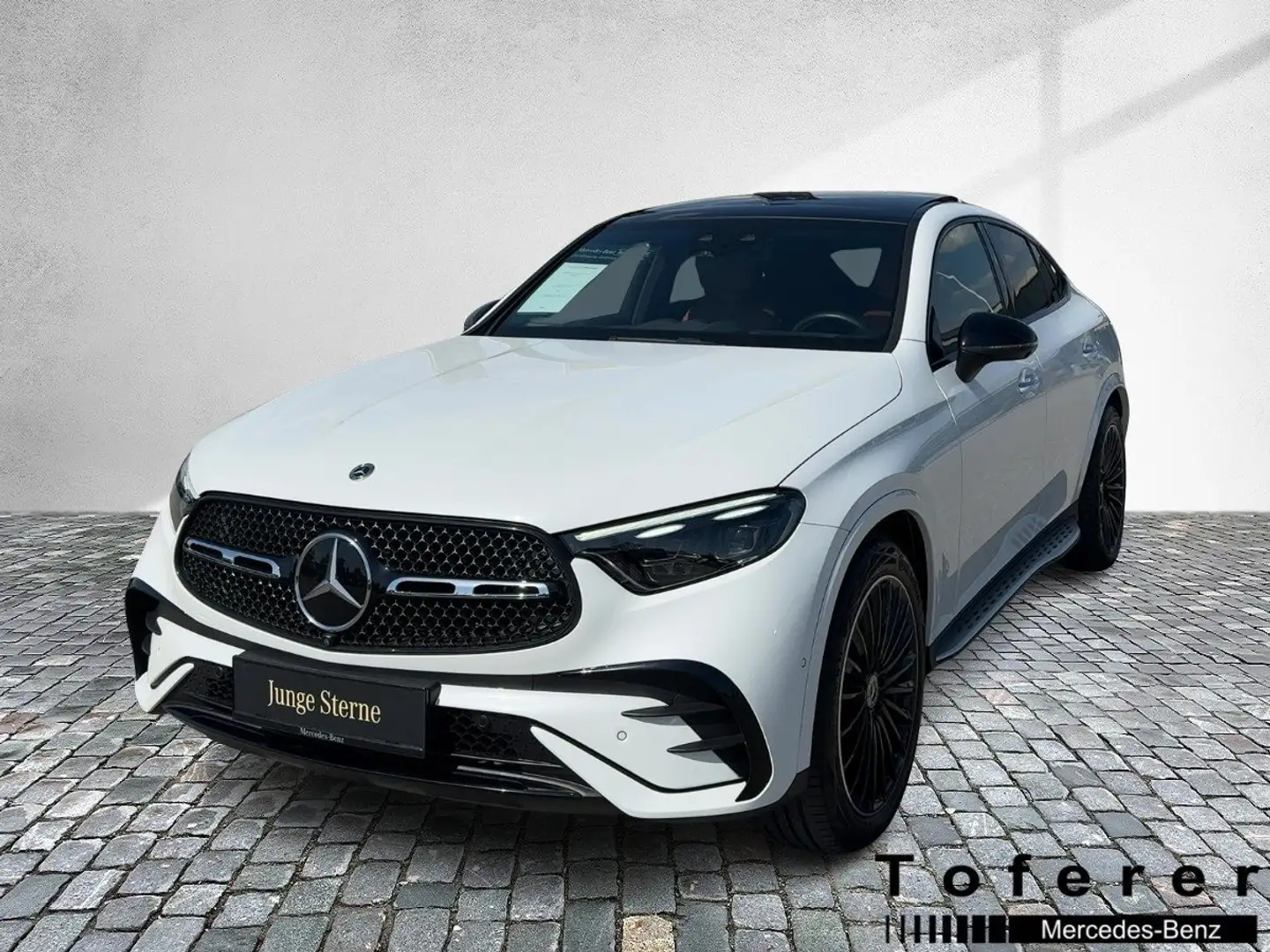 Mercedes-Benz GLC 400 e 4MATIC Coupé mit EQ Hybrid Technologie Weiß - 1