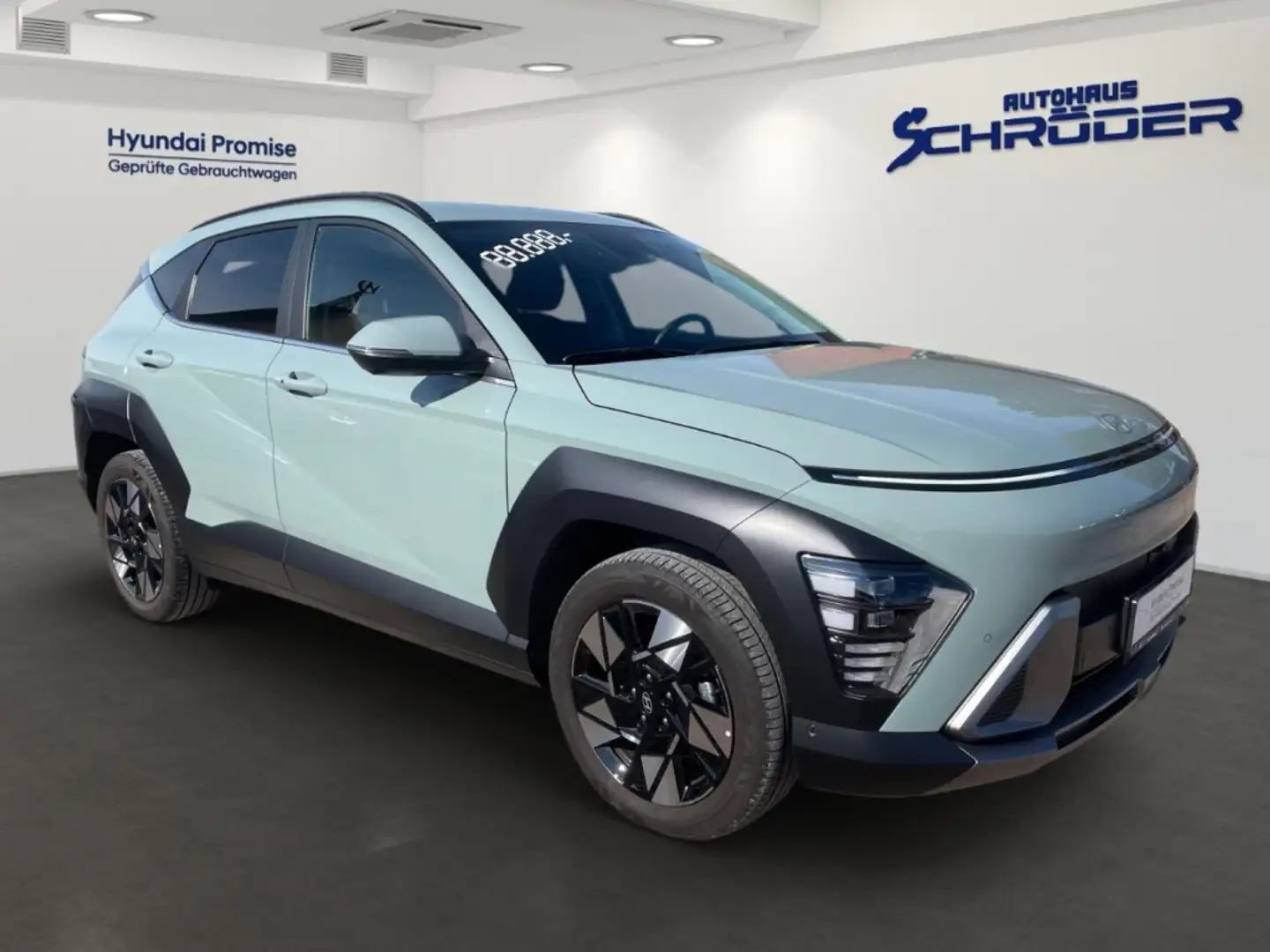 Hyundai KONA 1.6 Hybrid Trend Lichtpaket Navigation LED  Kamera Grün - 2