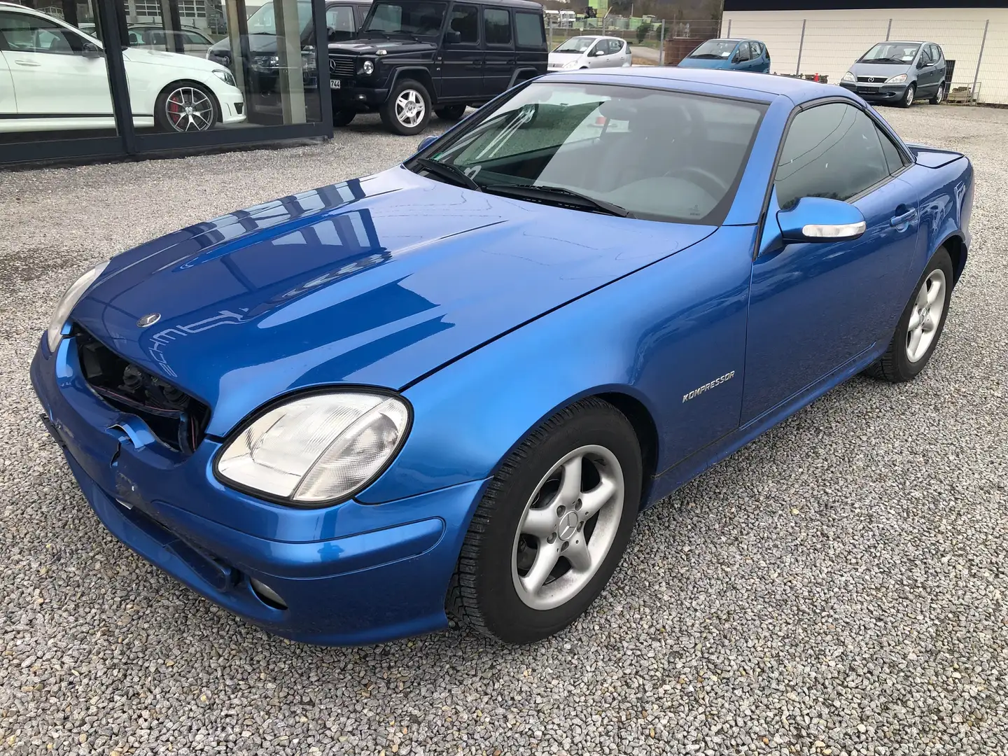 Mercedes-Benz SLK 230 Kompressor Roadster Automatik*Klima*2.Hand* Azul - 1