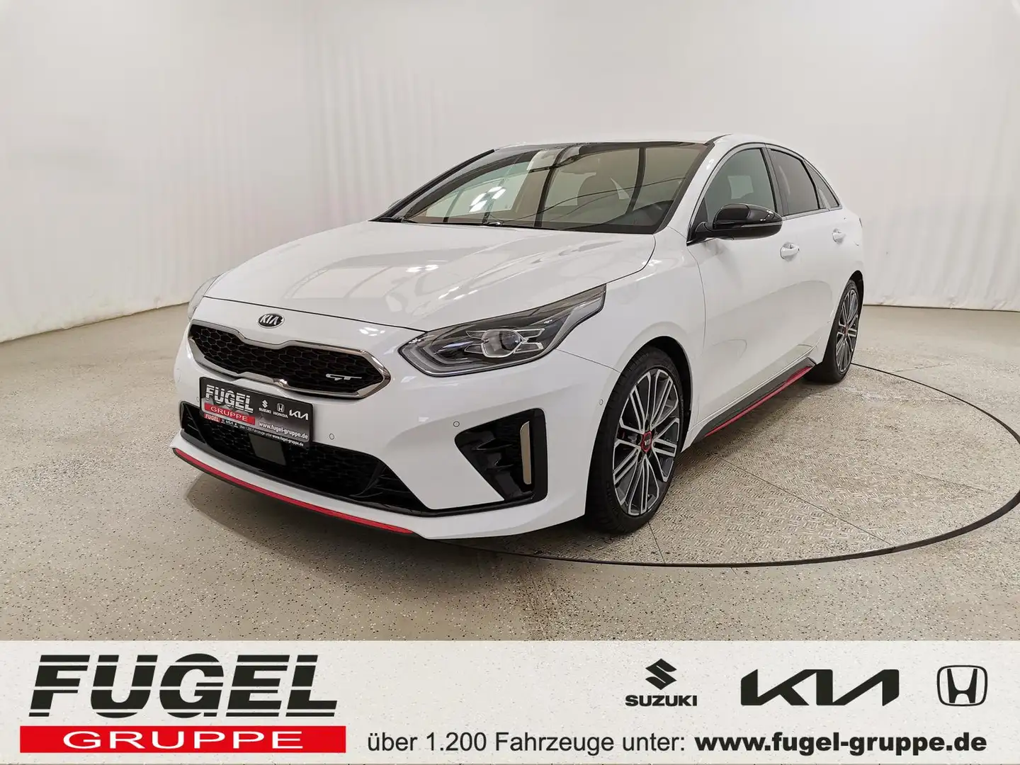 Kia ProCeed / pro_cee'd 1.6 T-GDI GT LED|Virt.|Navi|Komfort Weiß - 1
