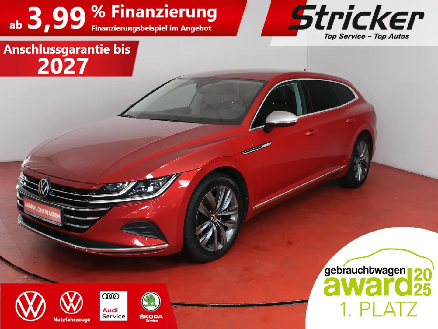 Volkswagen Arteon Shooting Brake 2.0TDI DSG 320,-ohne Anzahlung Nav Roşu - 2