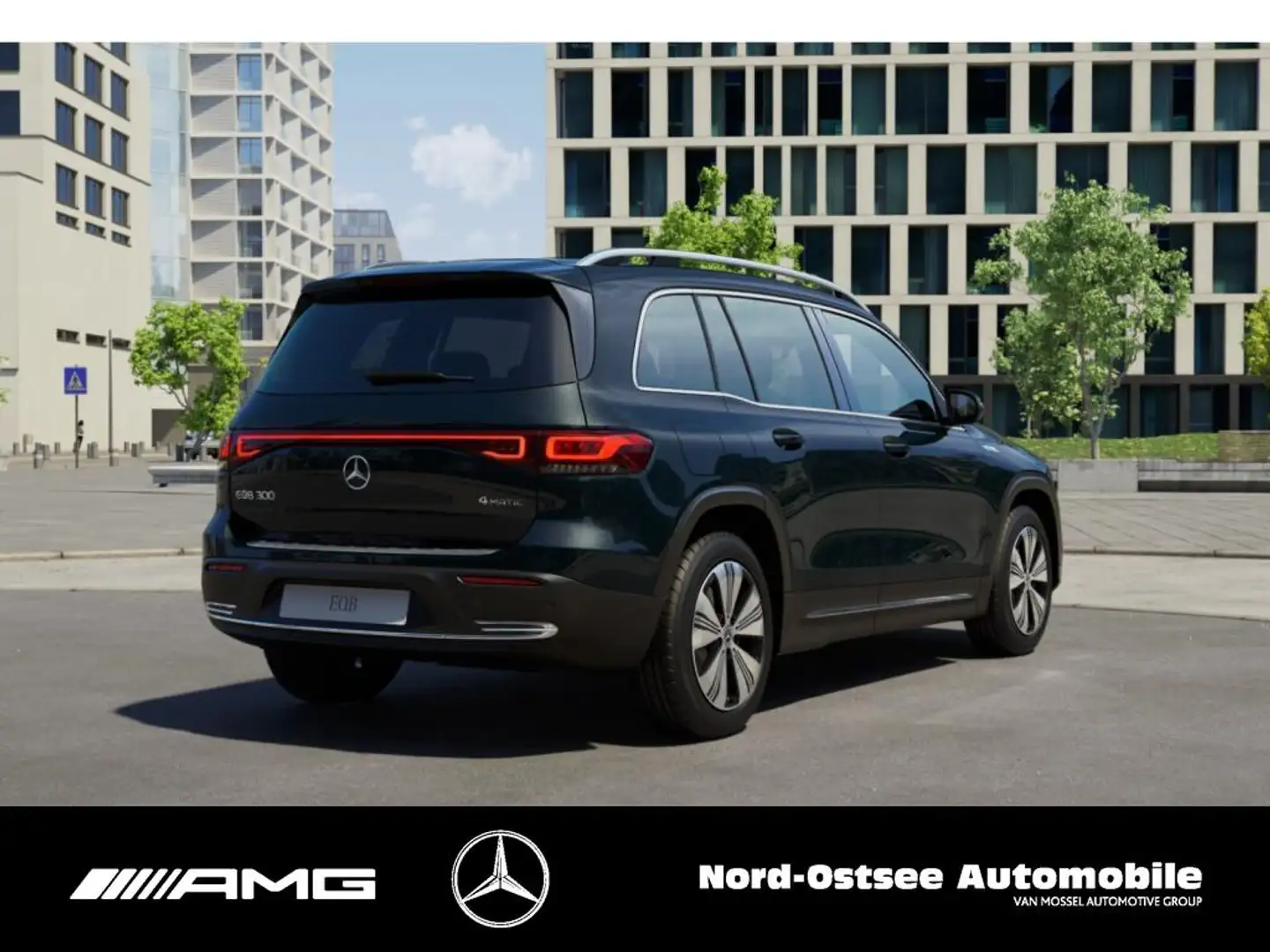 Mercedes-Benz EQB 300 4M PROGRESSIVE KAMERA LED MBUX SHZ NAVI Noir - 2