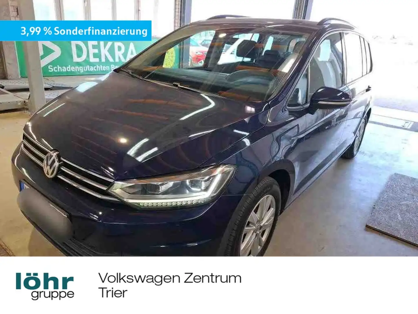 Volkswagen Touran 2.0 TDI DSG Comfortline Navi, ZGV Blau - 1