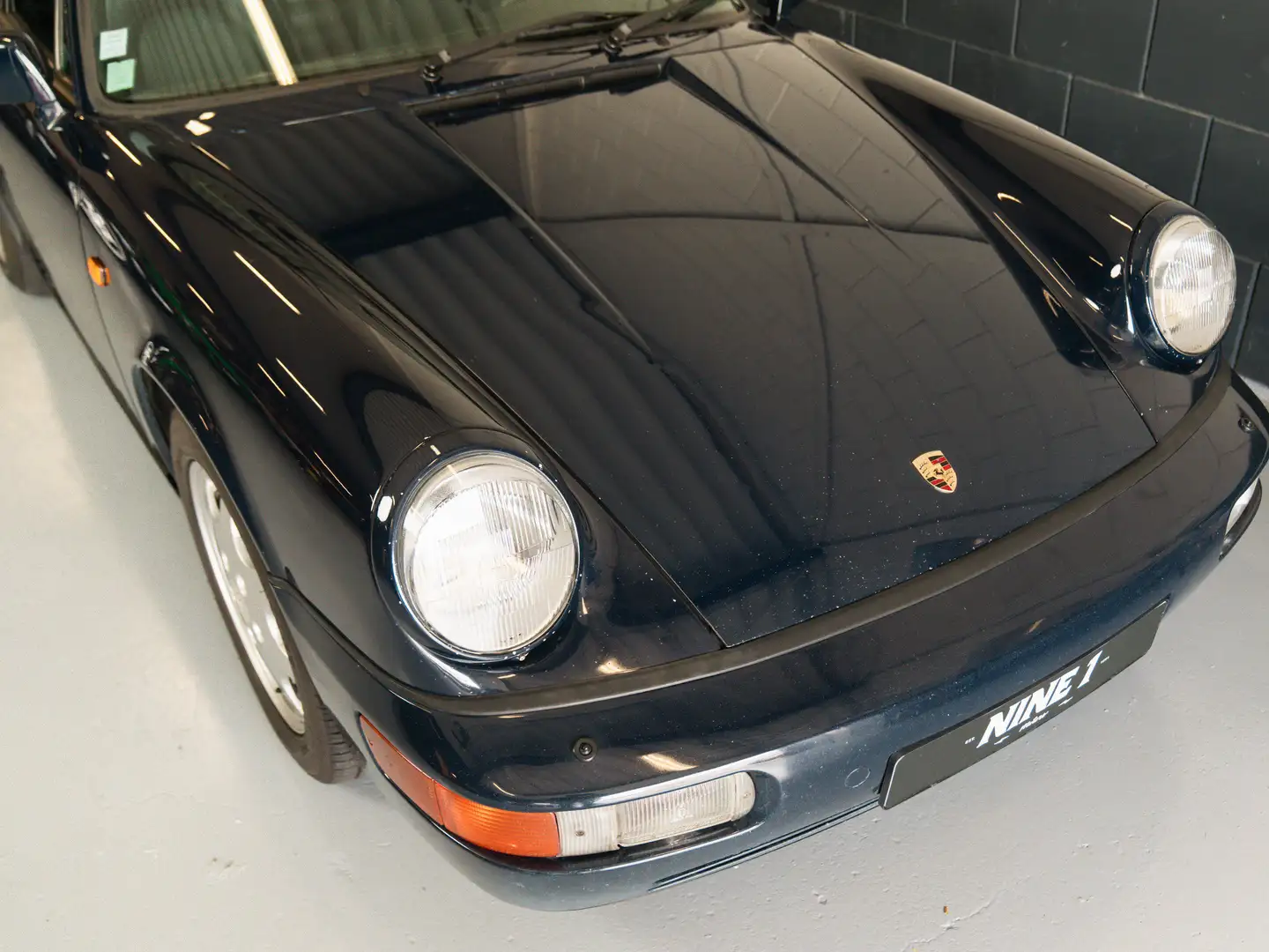 Porsche 964 C4 coupe Manual 'Dunkel Blau' Blauw - 2