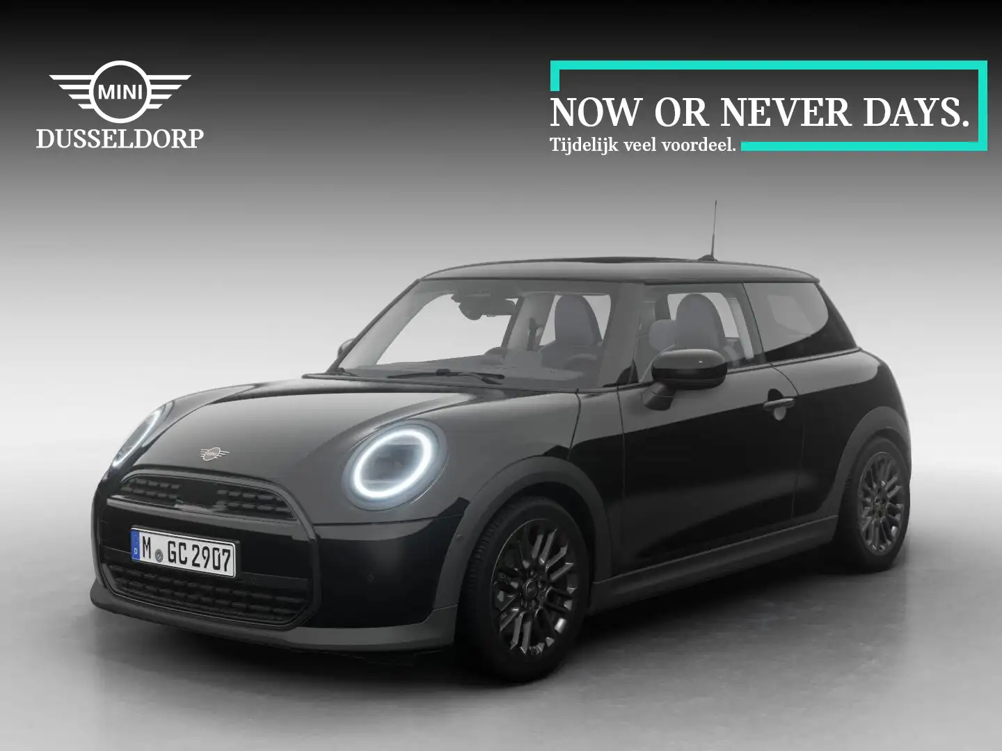 MINI Cooper C Classic Pakker M PRIVATE LEASE EUR 628,- (48 mnd/1 Noir - 1