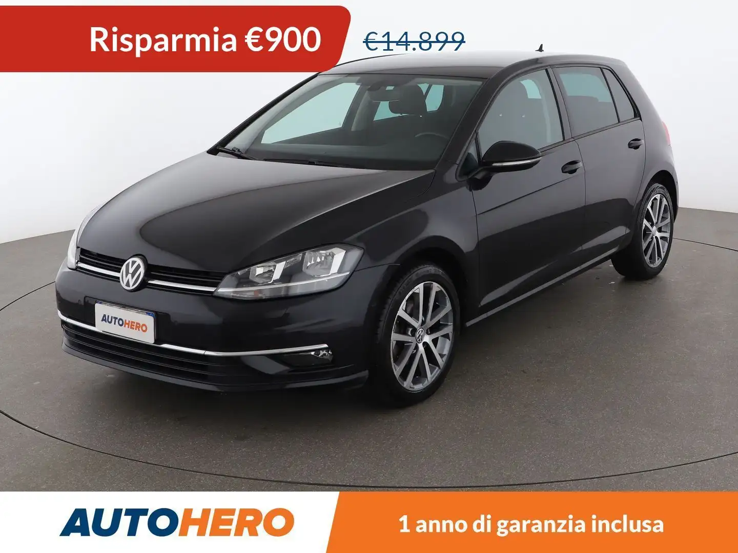 Volkswagen Golf 1.6 TDI Comfortline 110 CV Nero - 1