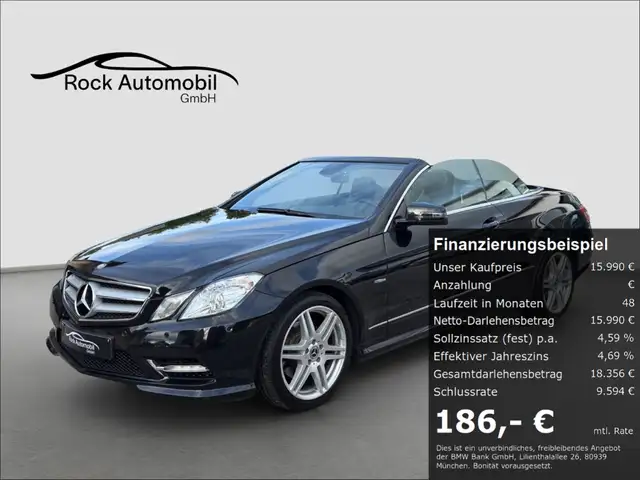 Mercedes-Benz E 250 CGI Cabrio 7G AMG Styling Airscarf TÜV NEU