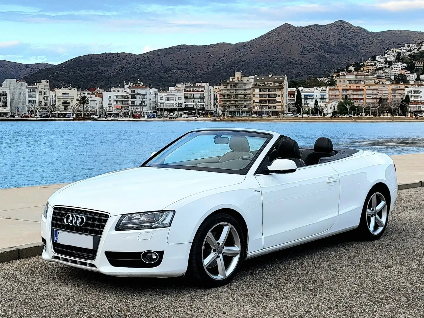 Audi A5 Cabrio 2.0TDI Blanco - 1