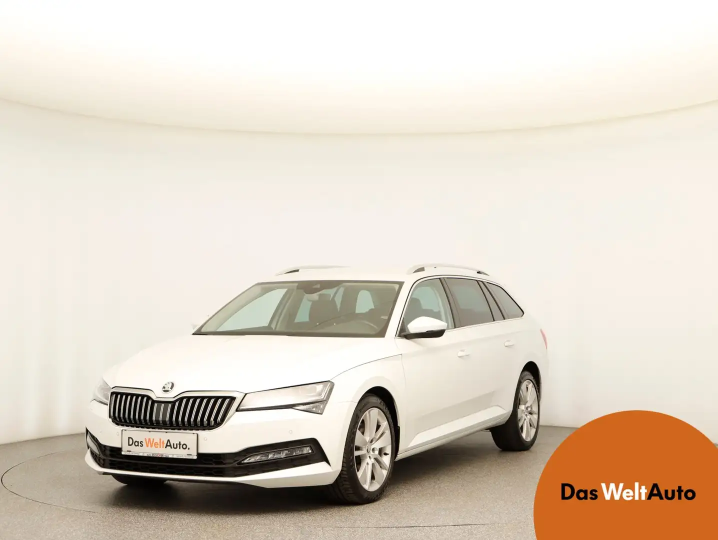 Skoda Superb Ambition TDI DSG Weiß - 1