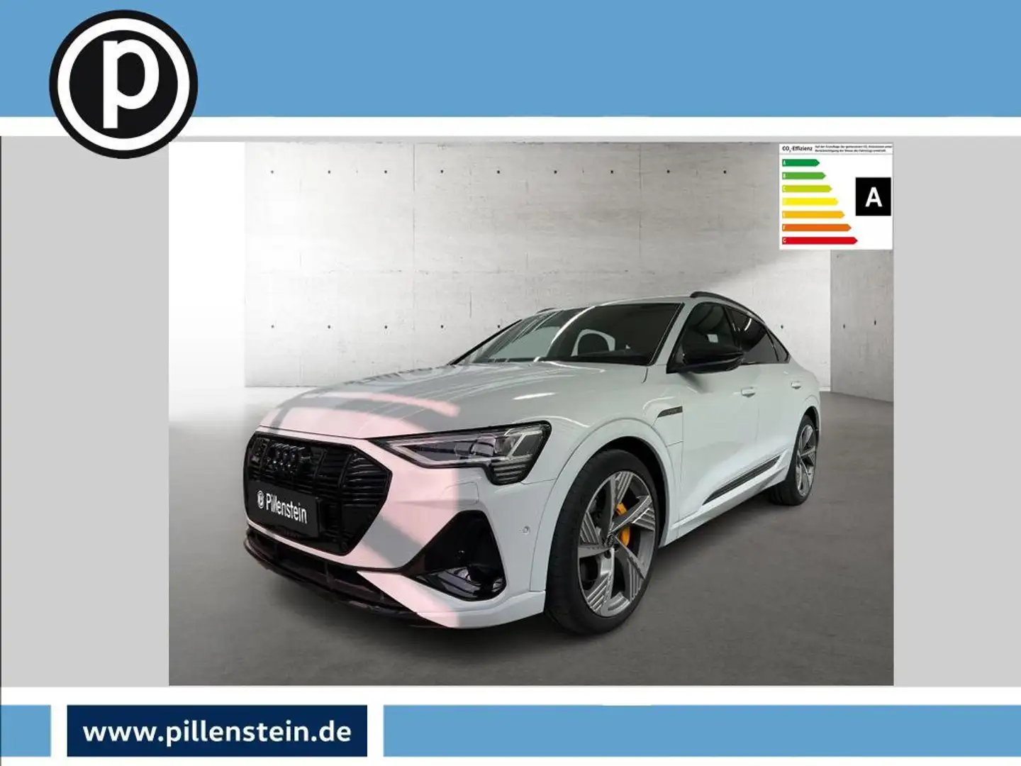 Audi e-tron SPORTBACK BLACK EDIT 2xSLINE NEU 113TEUR Weiß - 1