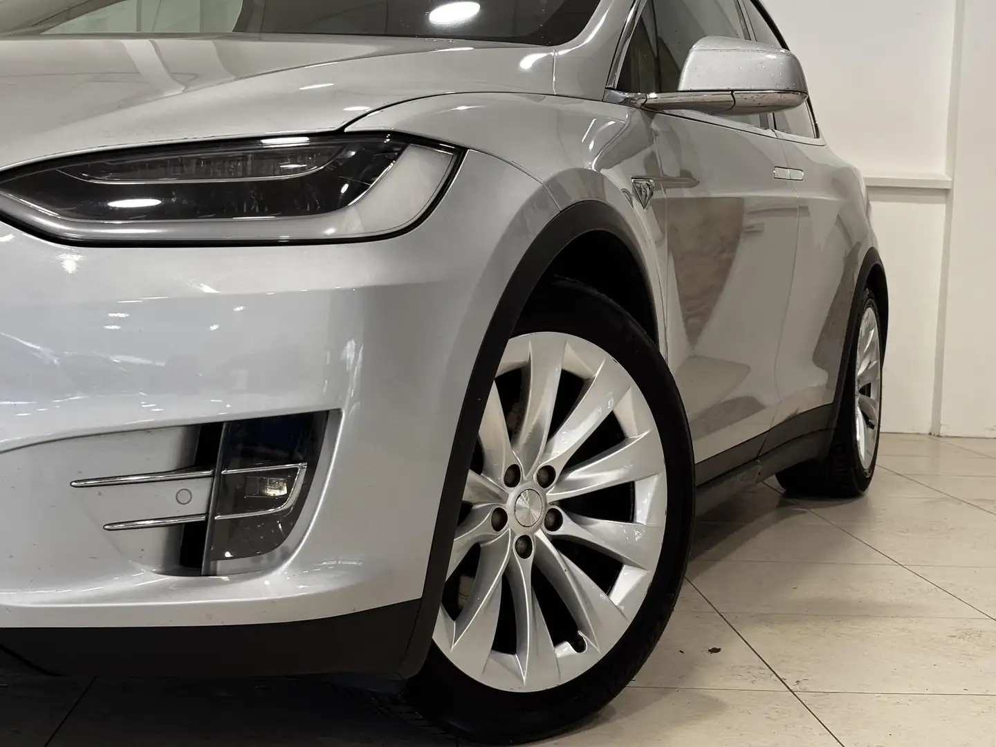 Tesla Model X 100D 7P | Trekhaak | Beige interieur | 86,2% SOH | Grau - 2