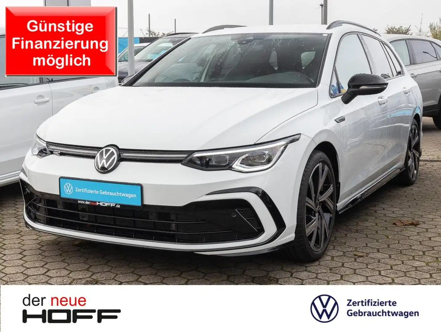 Volkswagen Golf Variant 1.5 eTSI DSG R-Line Kamera Navi BlackStyle Weiß - 1