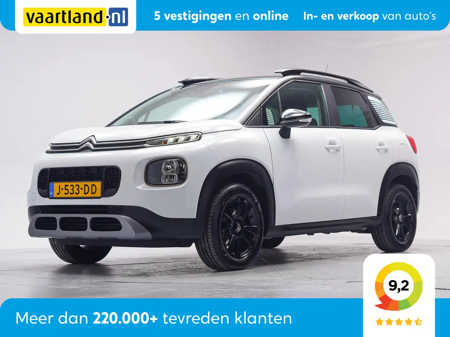 Citroen C3 Aircross 1.2 PureTech Origins [ Navi Climate Apple/Android Blanc - 1