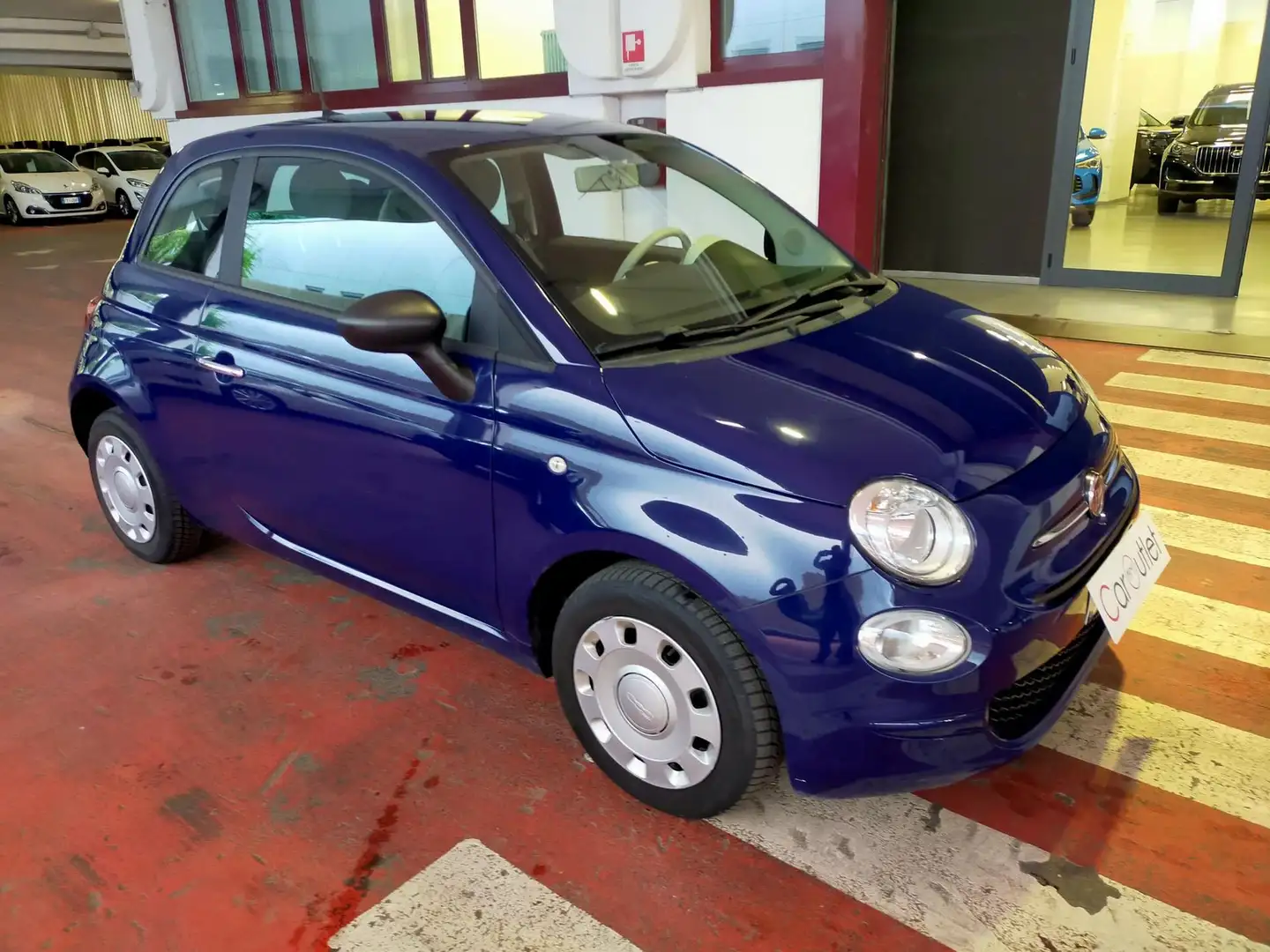 Fiat 500 1.2 Pop Blauw - 1