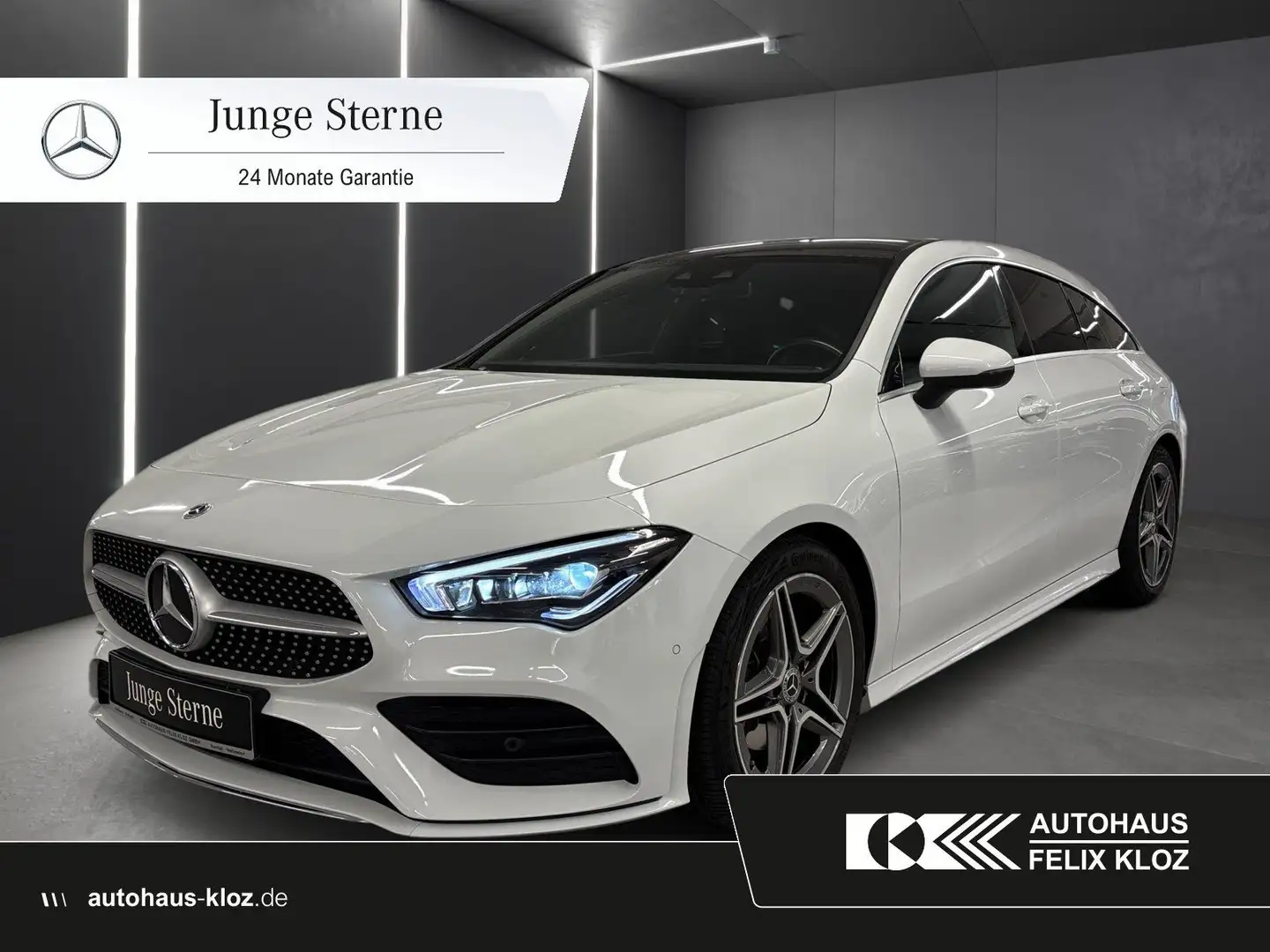 Mercedes-Benz CLA 200 AMG*MULTIBEAM*AHK*Pano-Dach*Totwinkel Weiß - 1