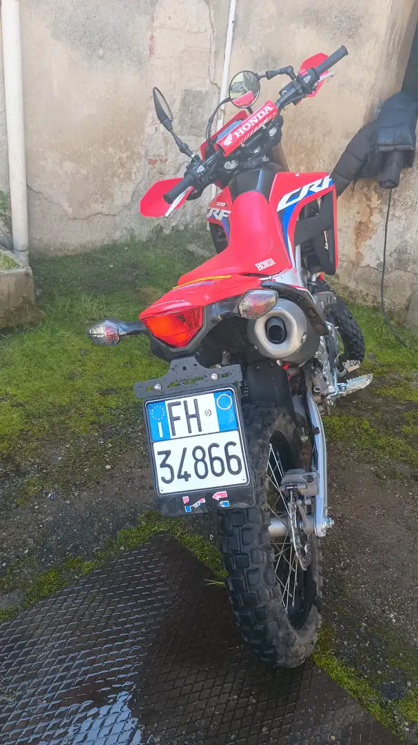 Honda CRF 300 L Rojo - 2