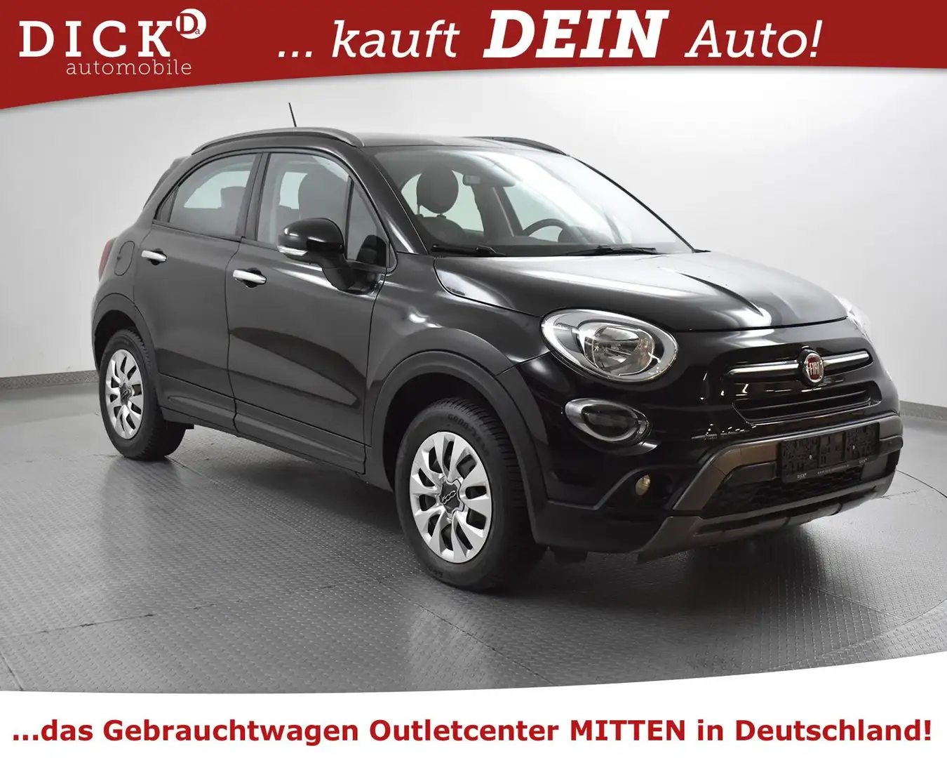 Fiat 500X 1.3 Cross Aut. LEDER+PDC+MFL+TEMP+APPLE+DAB Grau - 1