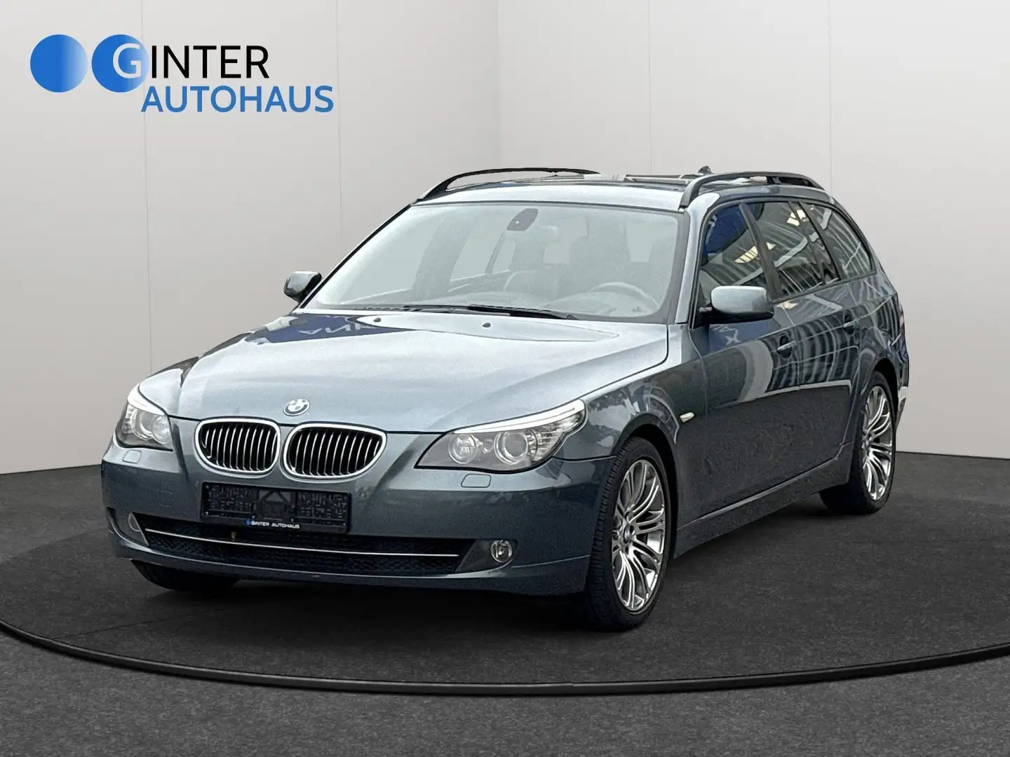 BMW 525 d Touring Edition Lifestyle*Head-Up*2.Hand* Bleu - 1