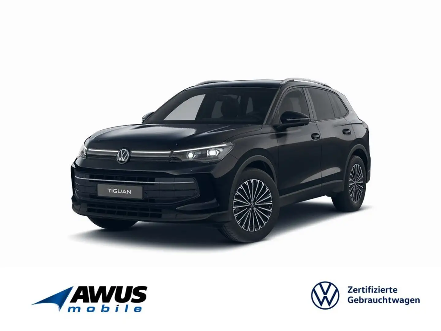 Volkswagen Tiguan 1.5eTSI DSG Goal AHK Schwarz - 1