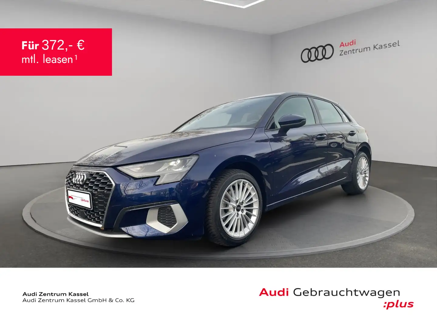 Audi A3 30 TFSI LED Navi PDC+ Teilleder Blau - 1