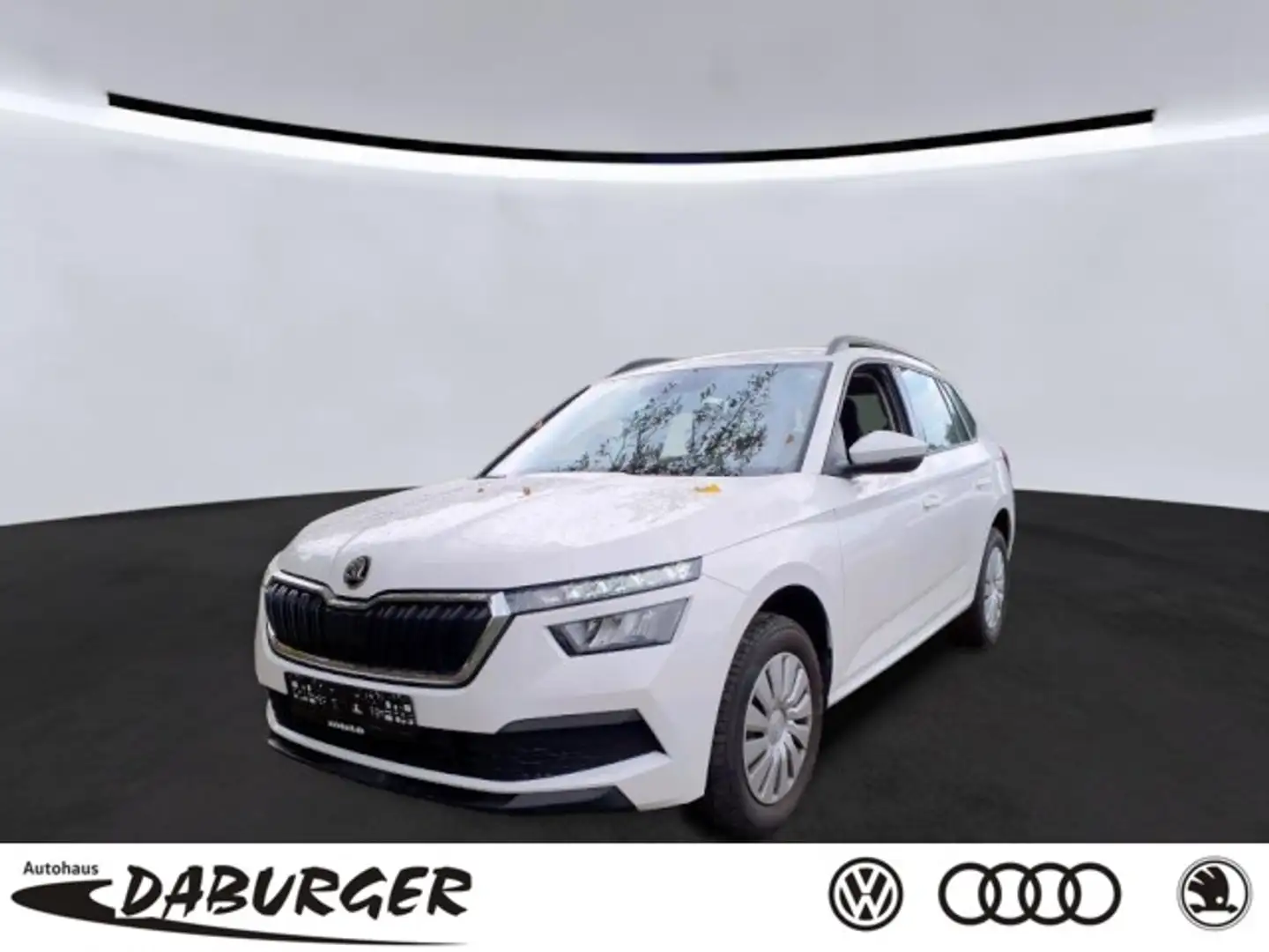 Skoda Kamiq 1.0 TSI Active Sitzheizung+SmartLink Klima Wit - 1
