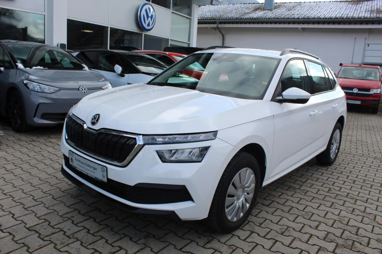 Skoda Kamiq 1.0 TSI Active Sitzheizung+SmartLink Klima Bianco - 2