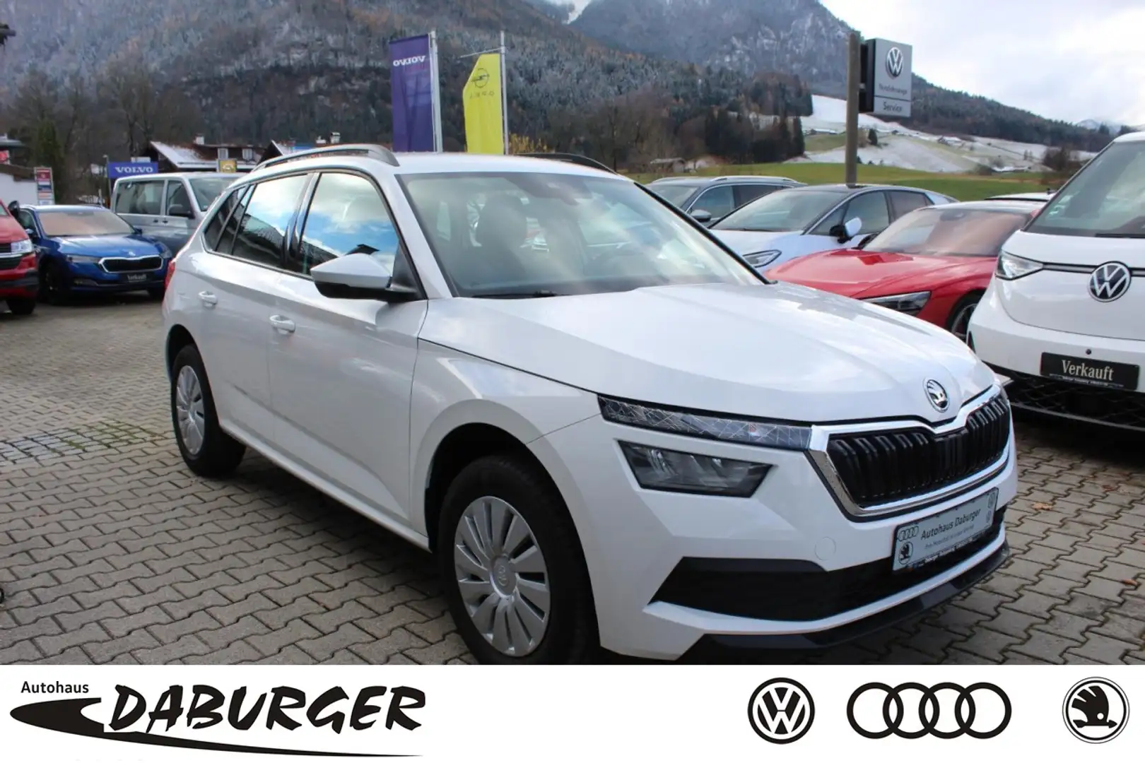 Skoda Kamiq 1.0 TSI Active Sitzheizung+SmartLink Klima Bianco - 1