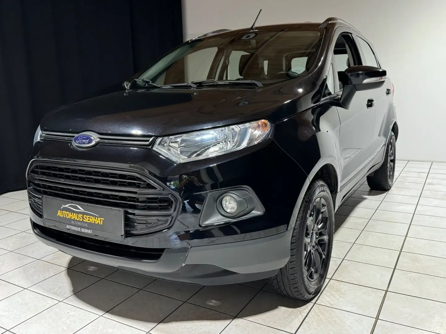 Ford EcoSport Titanium *PDC*TEMP*SITZHZG*MFL*AHK* Schwarz - 1