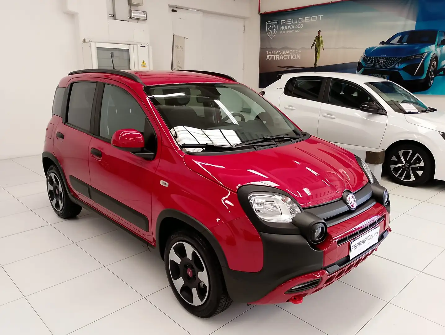 Fiat Panda Panda III 2021 Cross 1.0 firefly hybrid Cross s Rouge - 2
