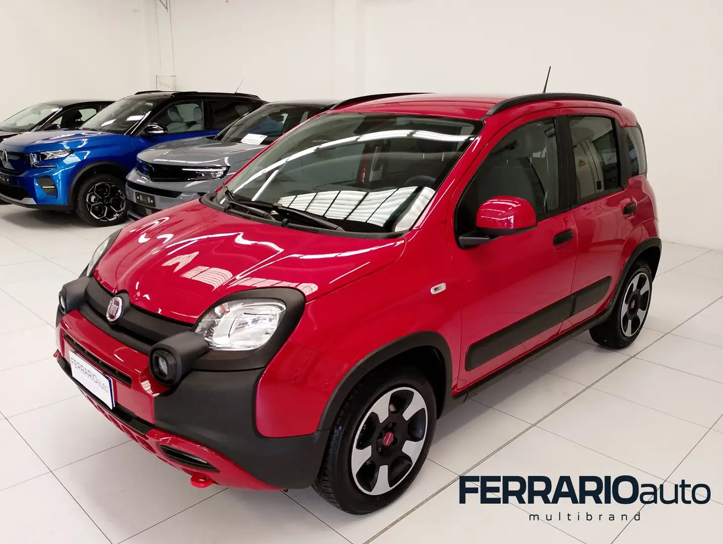 Fiat Panda Panda III 2021 Cross 1.0 firefly hybrid Cross s Rouge - 1