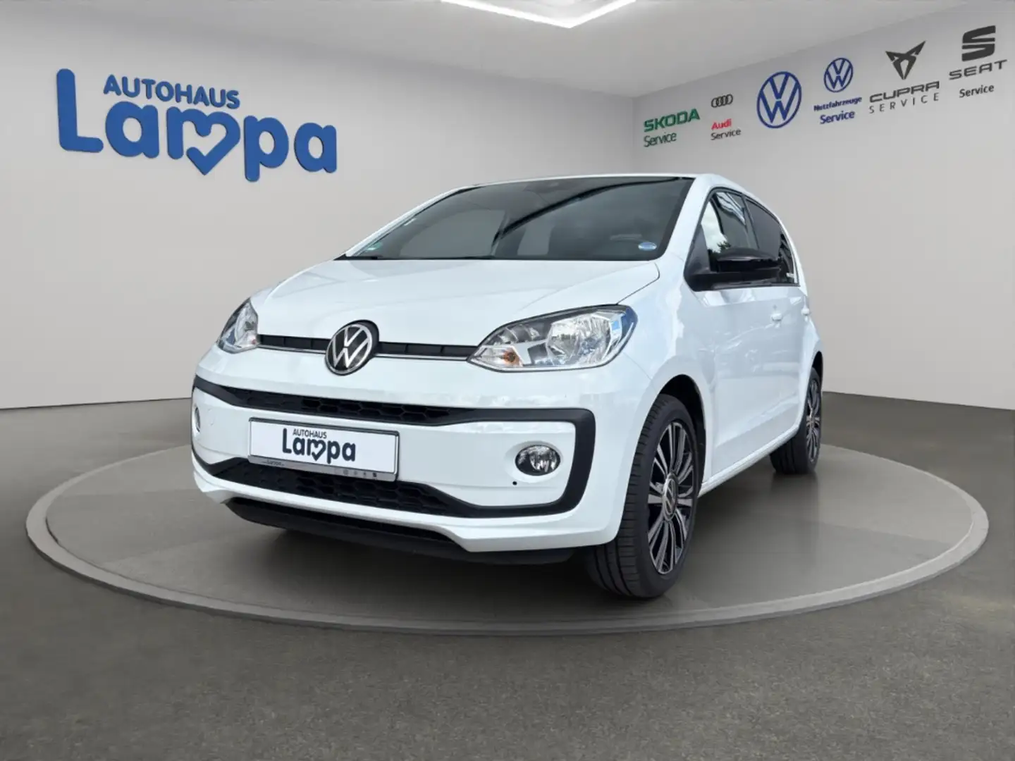 Volkswagen up! Active 1.0 5-Gang RFK,PDC,MFL,SHZ,KLIMA Weiß - 2