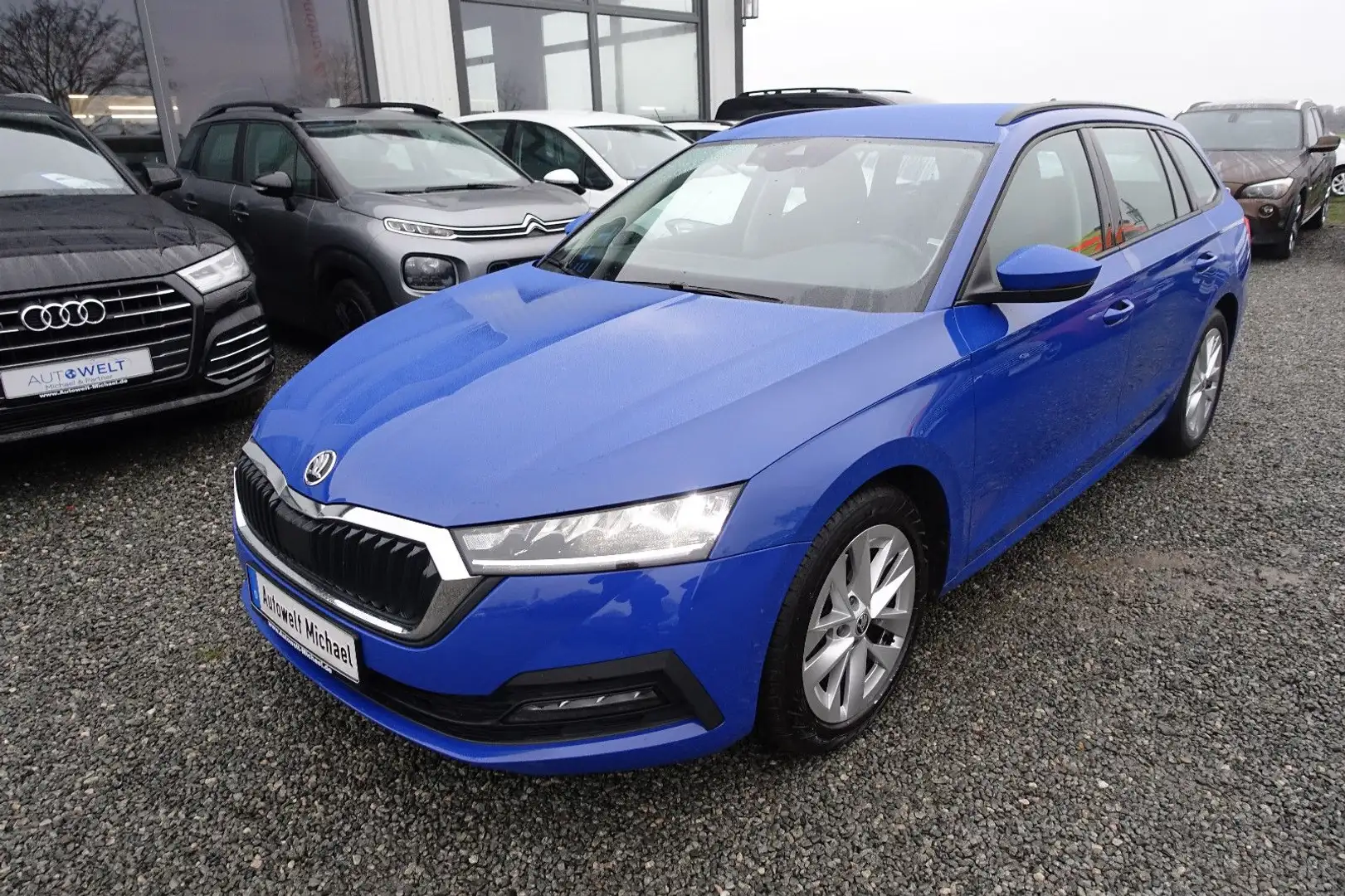 Skoda Octavia Kombi 1.0 Aut. KAM LED APP DAB TÜV NEU Blau - 2