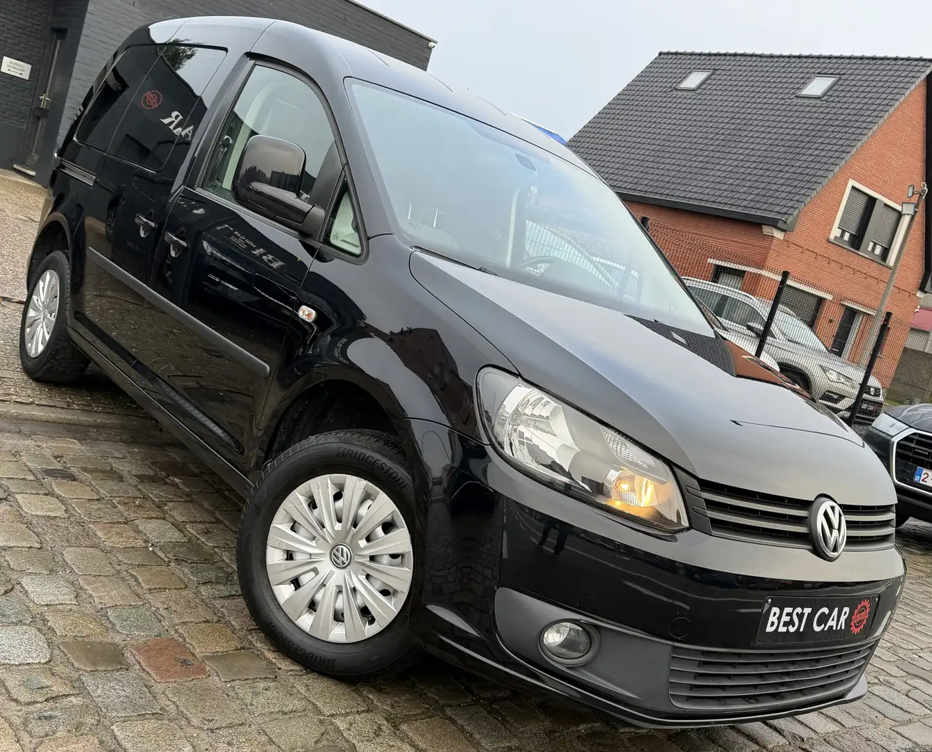 Volkswagen Caddy 1.6 TDI * 2PL * AIRCO Zwart - 2