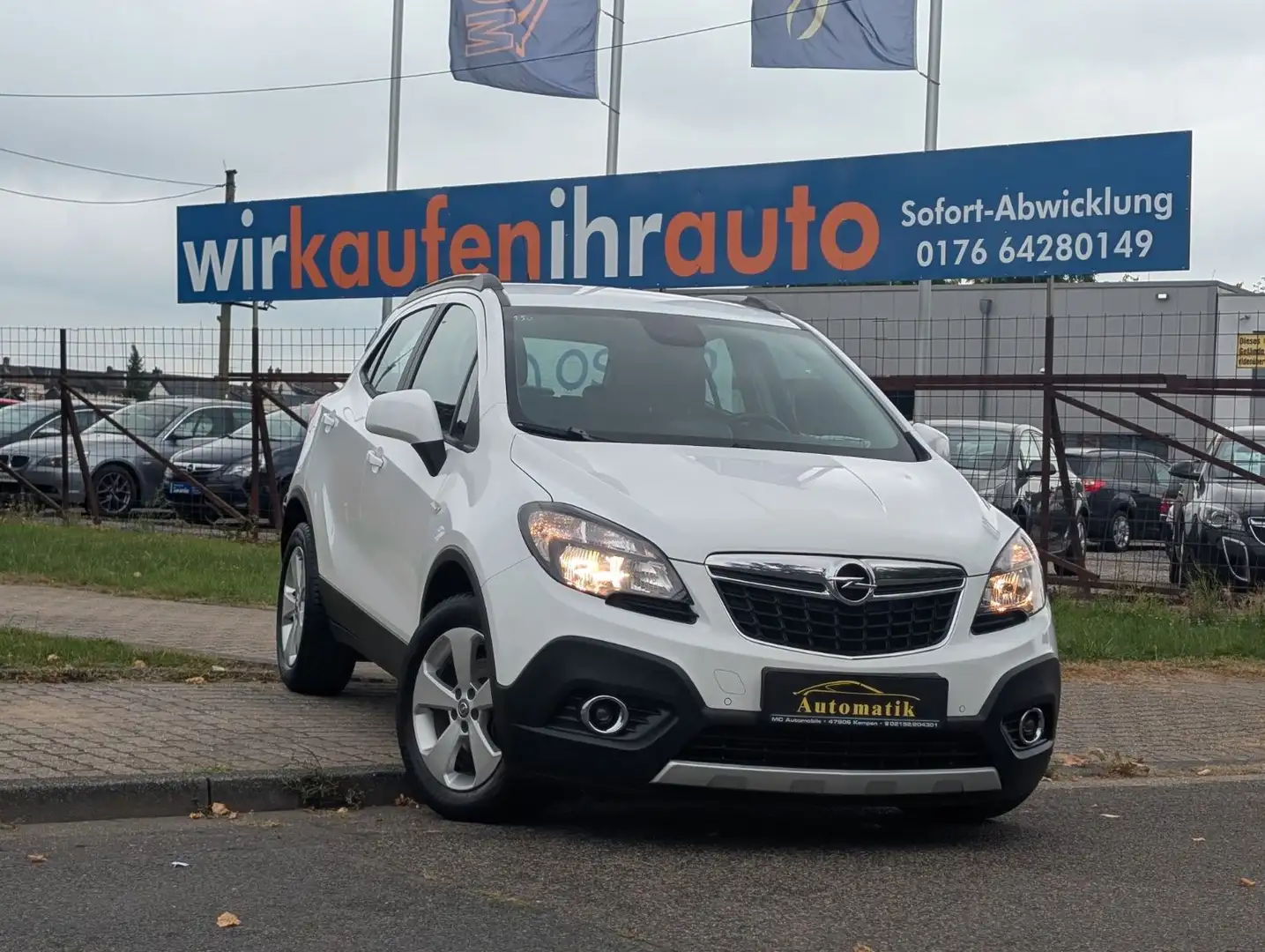 Opel Mokka X Edition ecoFlex*KLIMA*NAVI*PDC V-H*USB ! Weiß - 1