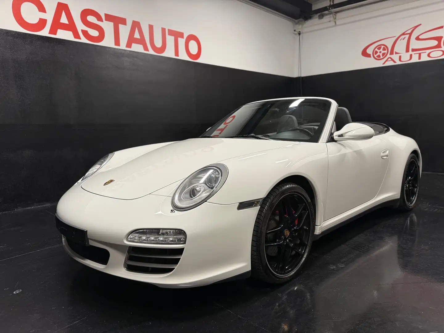 Porsche 997 4S CABRIO MK2 911 PDK FULL SERVICE SCARICHI CHRONO Blanc - 2