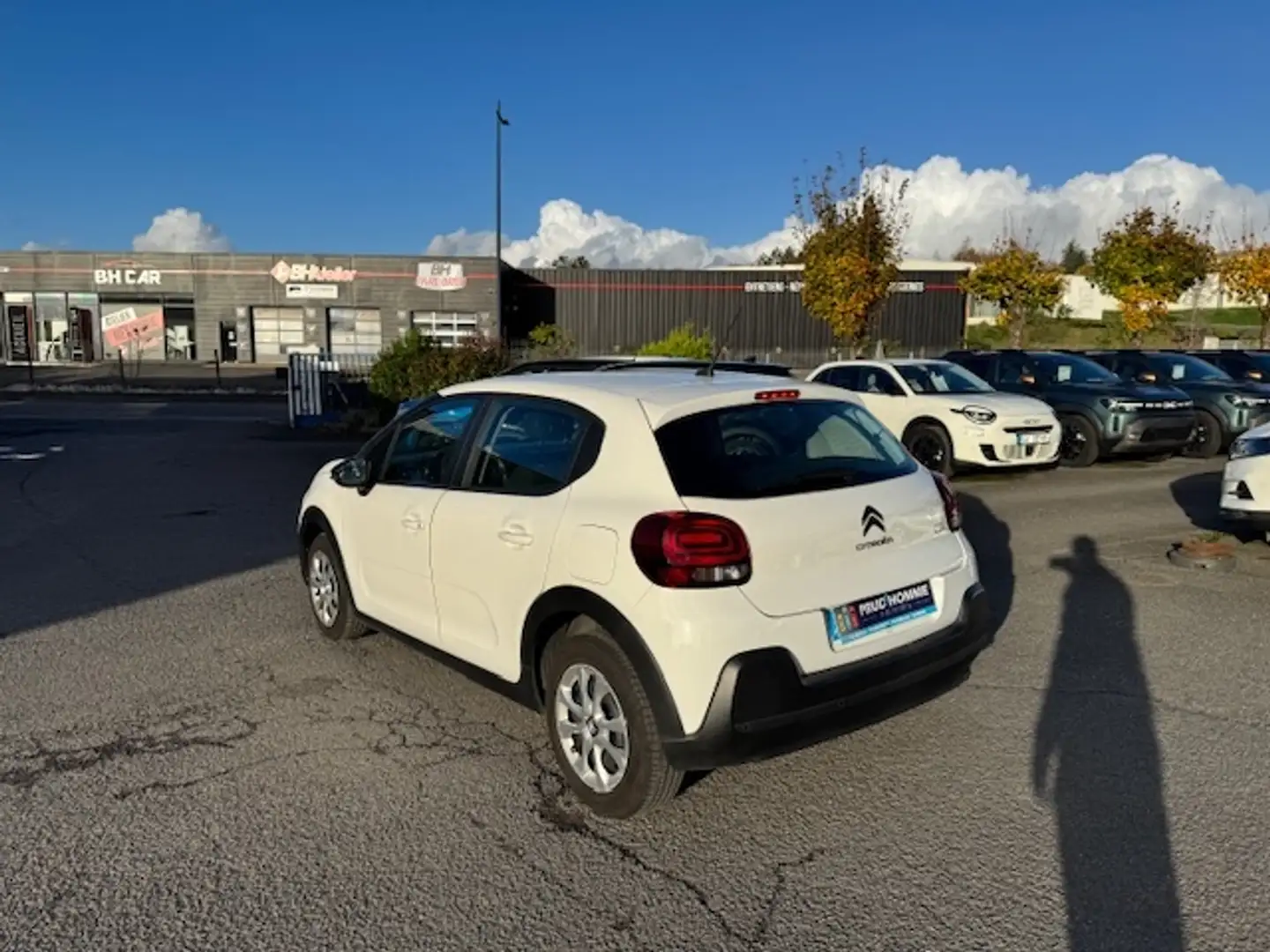 Citroen C3 1.5 BLUEHDI 100CH S\u0026S BVM 6 FEEL Blanc - 2