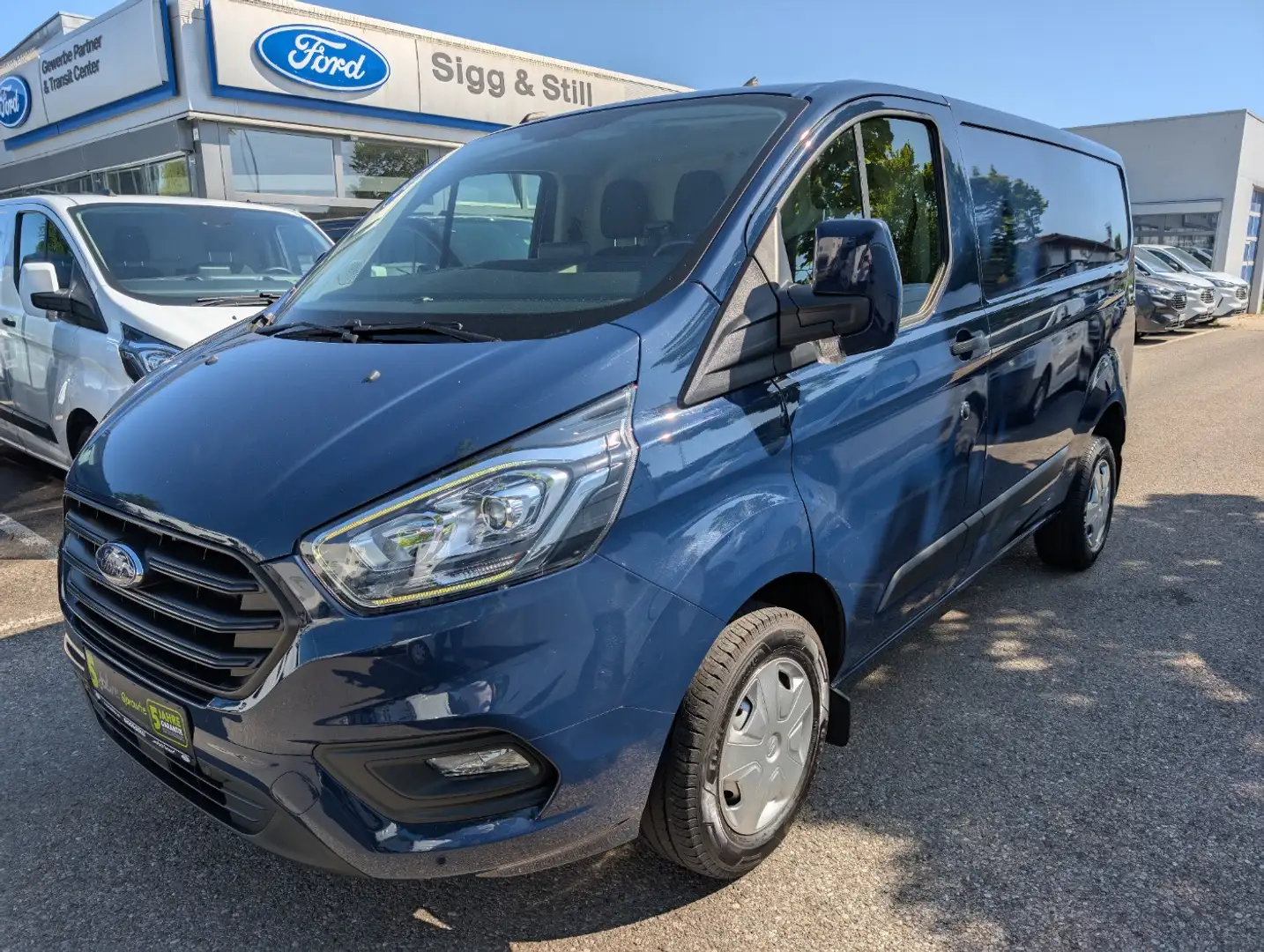 Ford Transit Custom 280 L1 Trend NAVI*KLIMA*PDC*TEMP Bleu - 2