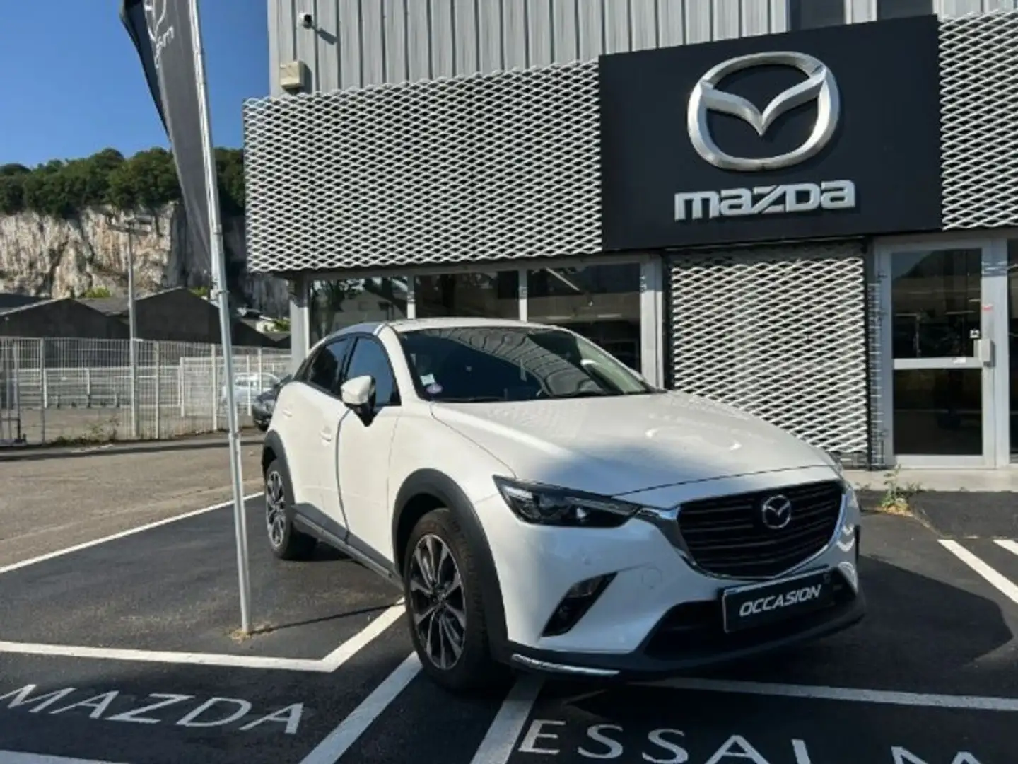 Mazda CX-3 2.0L Skyactiv-G 121ch 4X2 Sélection BM6 Blanc - 1