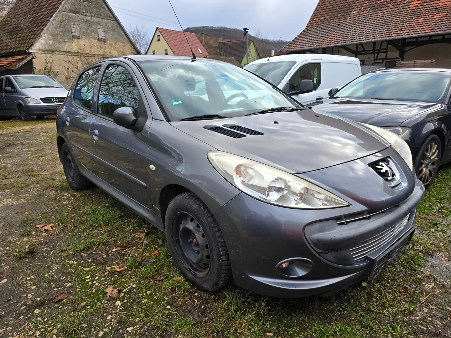 Peugeot 206 Basis Grau - 2