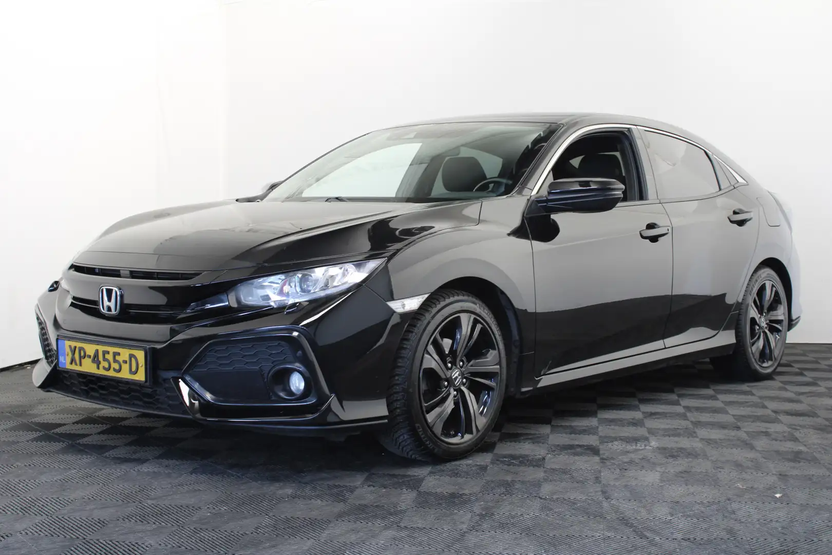 Honda Civic 1.0 i-VTEC Premium Schwarz - 1