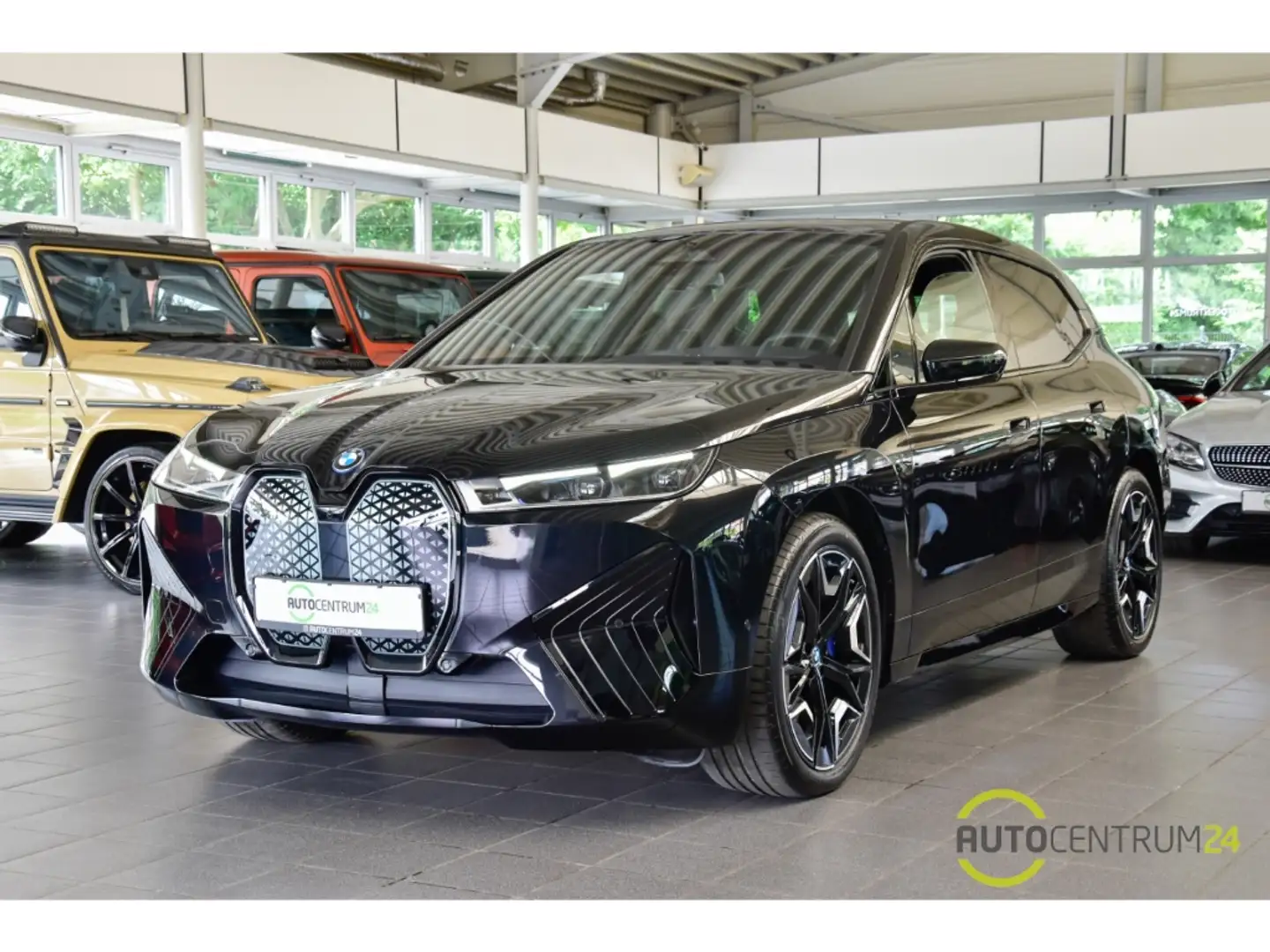 BMW iX 40 SkyLounge Massage HK HUD Soft Laser 360 Schwarz - 2