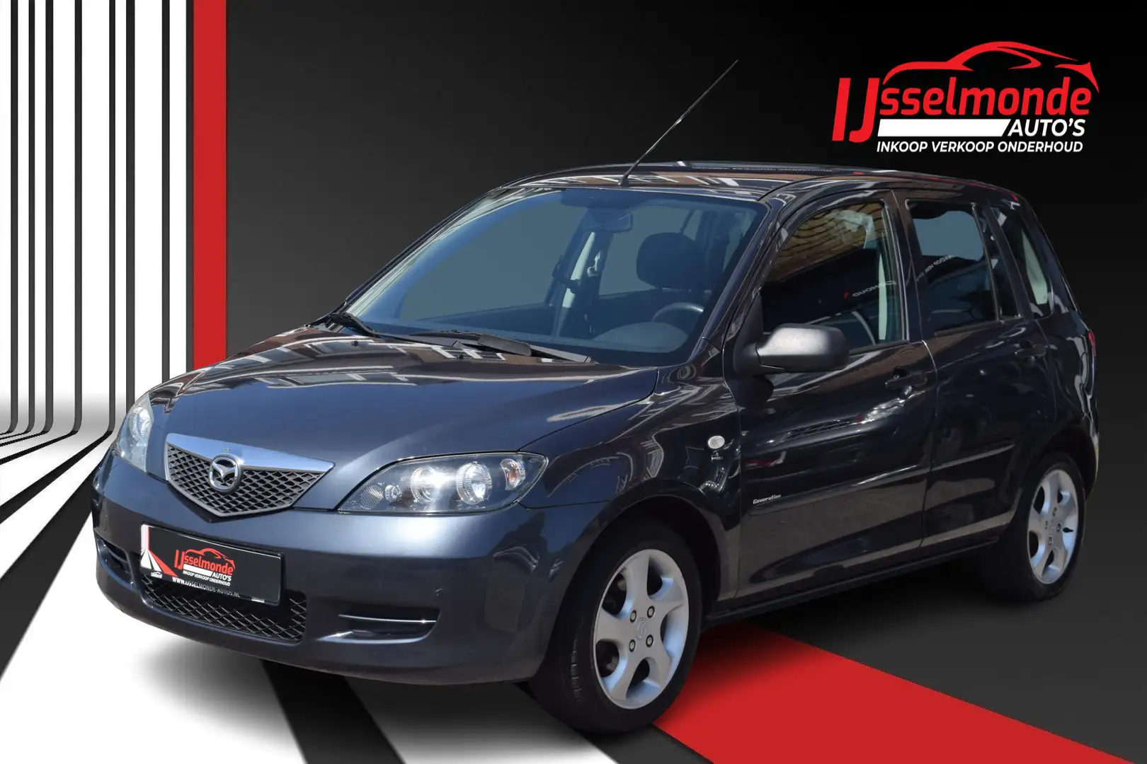Mazda 2 1.4 Exclusive NAP Airco LM Velgen Grigio - 1