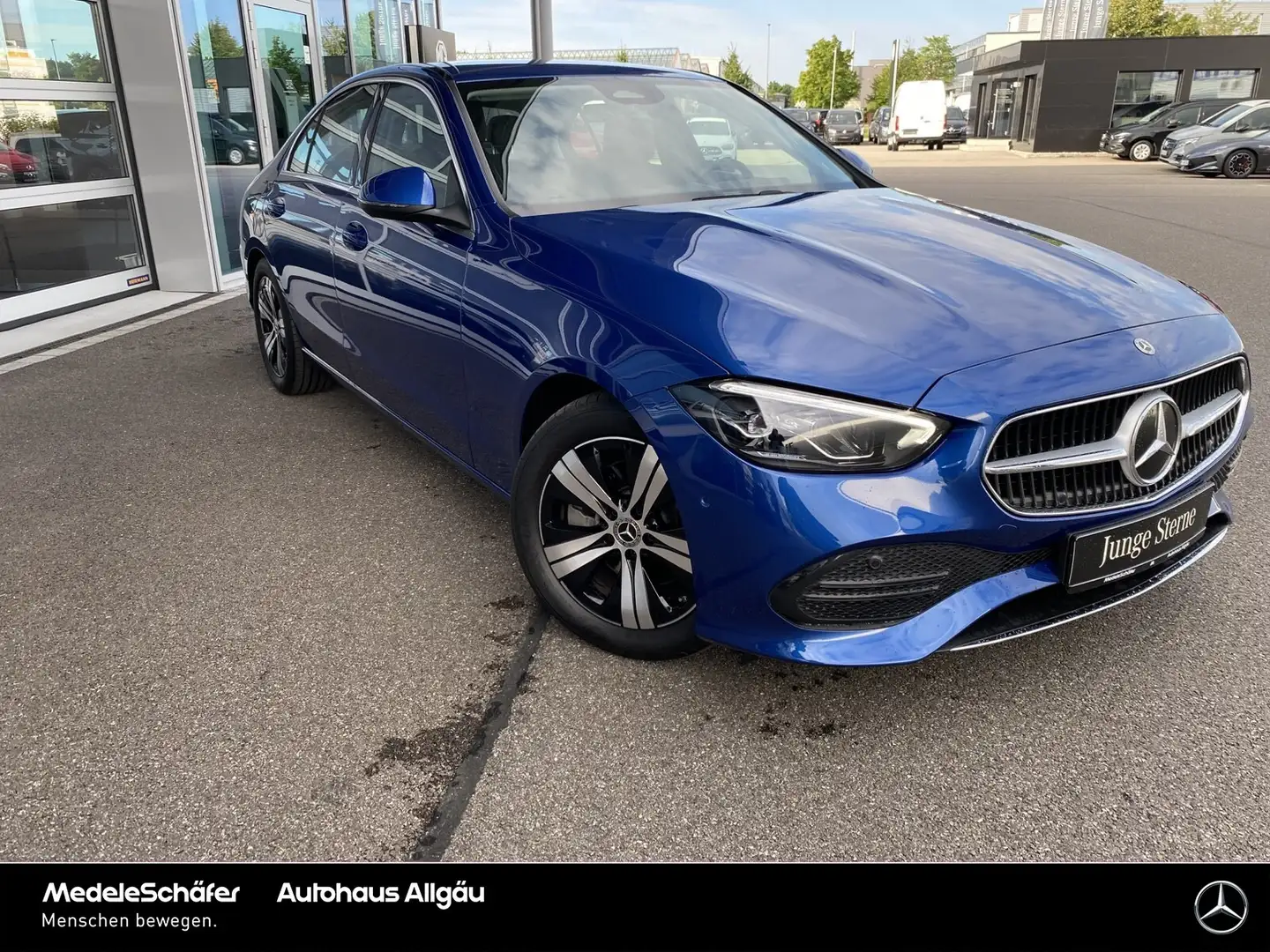 Mercedes-Benz C 220 C 220 d Avantgarde Memory AHK Vorr.-Distronic LED Blau - 2