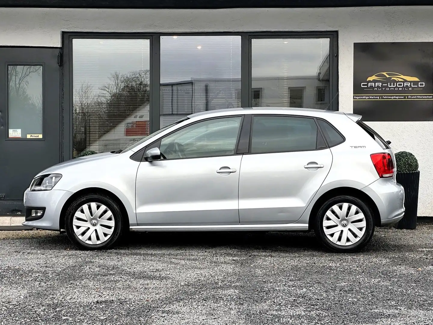 Volkswagen Polo V Team Tüv Neu inspektion Neu Garantie Silber - 2