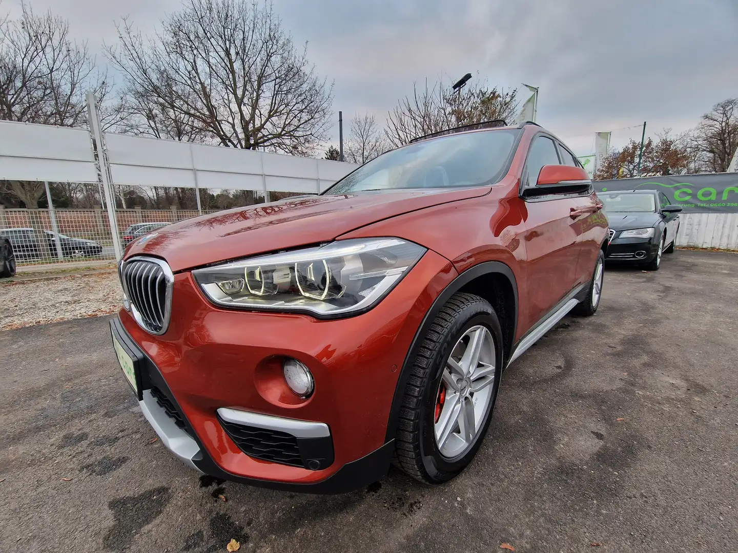 BMW X1 xDrive 25d / Neues Pickerl /Panoramadach/Automatik Orange - 1