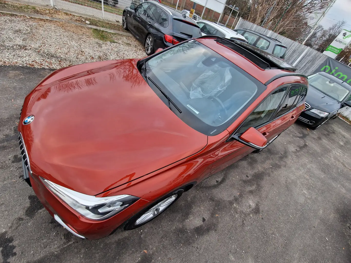 BMW X1 xDrive 25d / Neues Pickerl /Panoramadach/Automatik Orange - 2