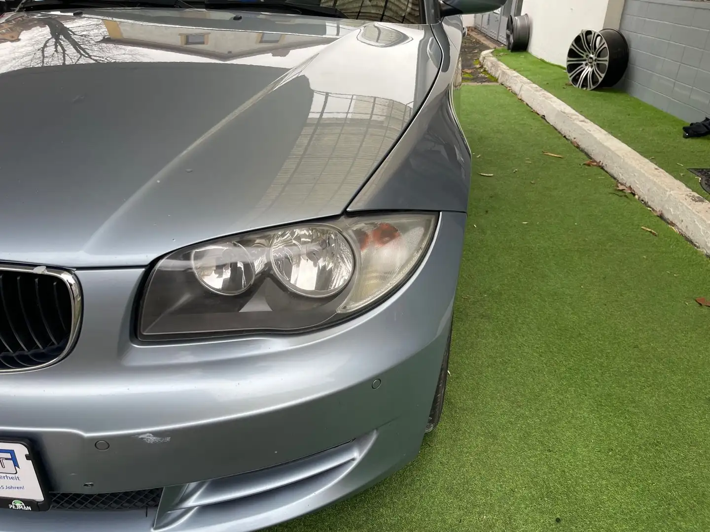 BMW 118 Cabrio 118d SHZ.PDZ.KLIMA.TEMP.8-FB.TOP Blau - 2