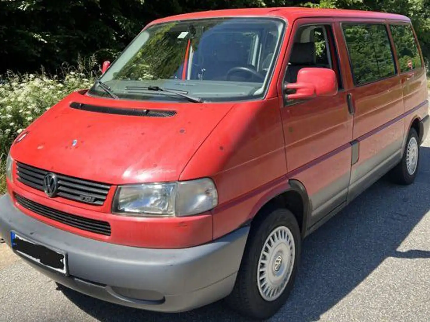 Volkswagen T4 Multivan Multivan T4 TDI 7DC UY2 Rojo - 1