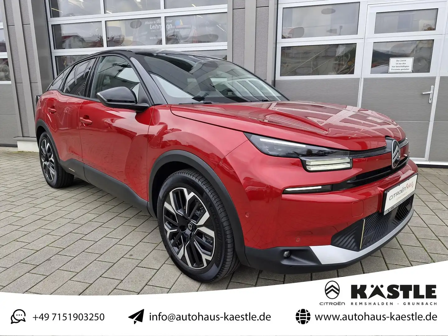 Citroen C4 ë-C4 Max Elektromotor 156 HUD*SHZ*360°Kamera*ACC* Rot - 1