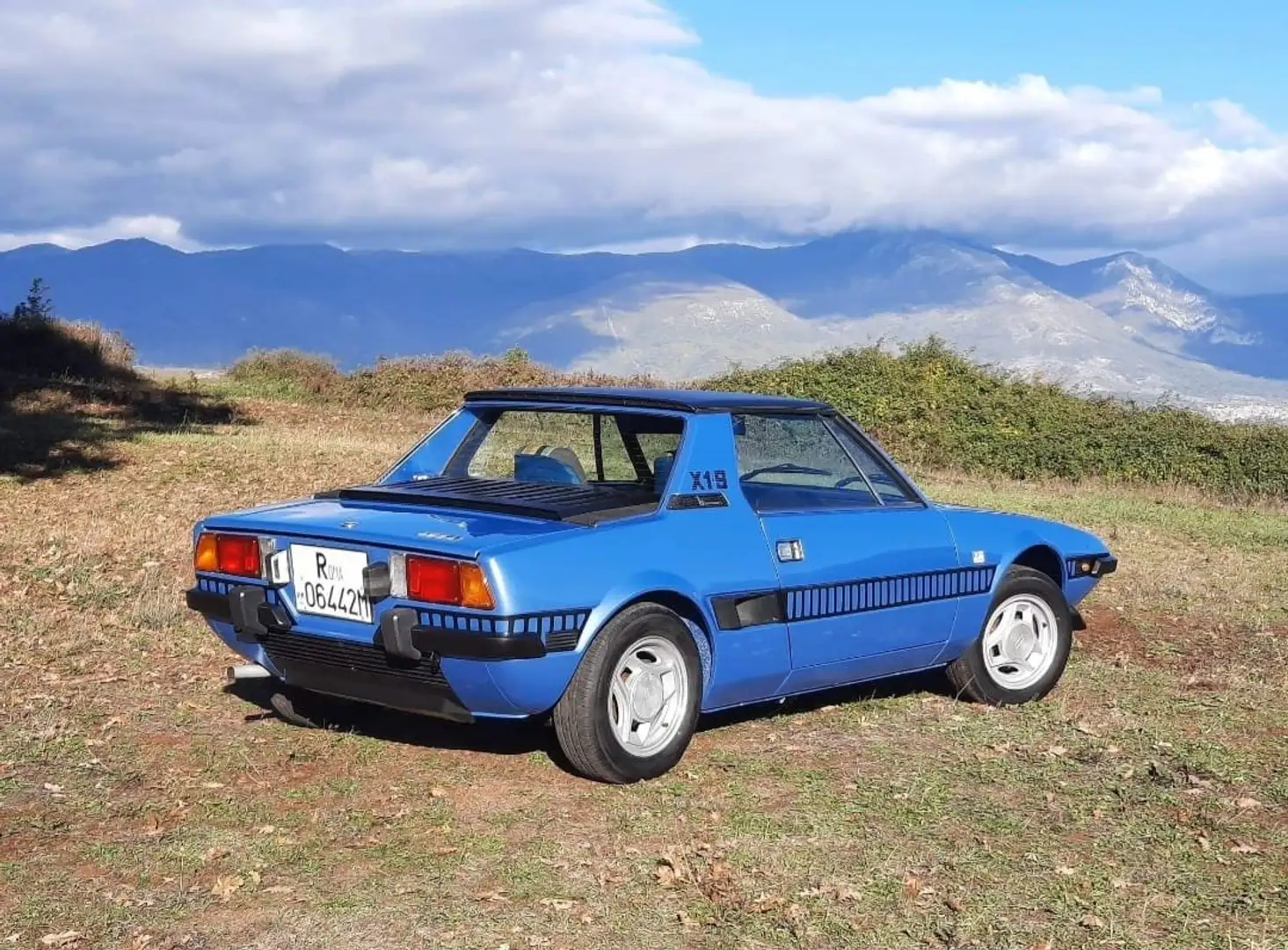 Fiat X 1/9 1.300 Serie Speciale Синій - 1